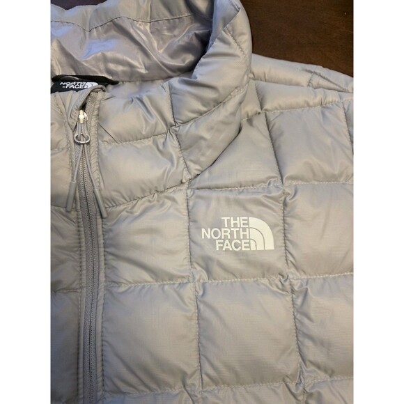 NEW The North Face Thermoball Eco Vest 3X Men Grey Nylon Shell Puffer Vest NWT - Picture 2 of 7
